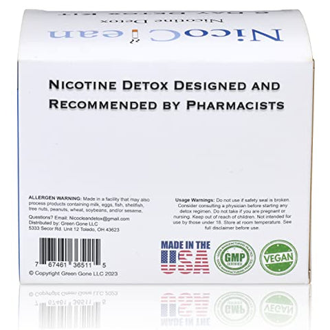 Generic - Nicoclean Kit Detox 6 Dias – Limpeza Intensa – 100% Natural – Marca Nicoclean