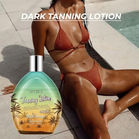 jeallis - Loção Aceleradora Extreme Dark para Camas de Bronzeamento Indoor