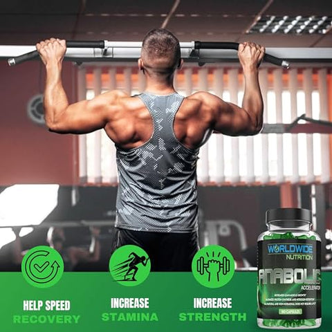Anabolic Accelerator – Suplemento Vitamínico para Potencializar o Crescimento e a Força – Marca em Destaque - Worldwide Nutrition