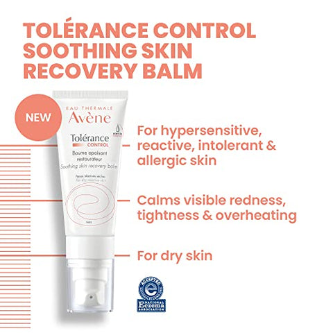 Eau Thermale Avene – Bálsamo Calmante Tolerance Control para Recuperação da Pele Sensível (antes Creme Rico para Recuperação da Pele) Novo