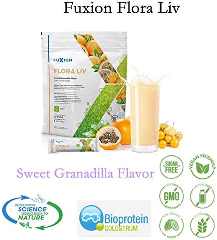 Kaxilu - FuXion Health Products: Flora Liv – 28 Sticks | Saúde e Bem-Estar | 28 Sticks | Flora Liv | Fórmula Natural | Energia e Vitalidade | Aumente sua Imunidade | 28 Sticks | FuXion