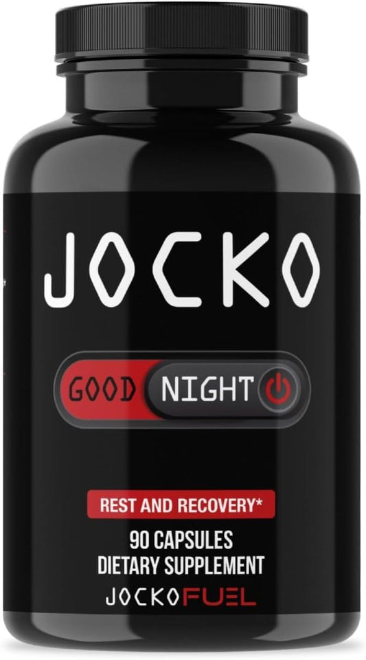 Good Night – Auxílio Natural para Dormir para Adultos – Comprimidos para Descanso – Marca Jocko Fuel - Jocko Fuel