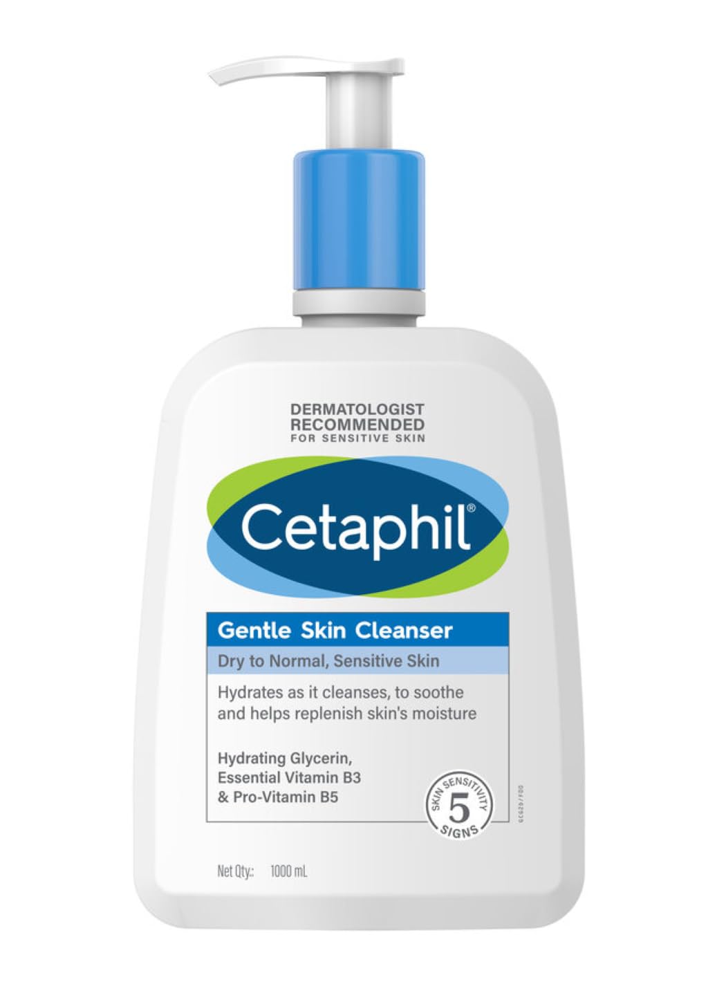 Limpeza Suave para Pele 1 Litro 1000ml 32oz 946ml – Cuidados com a Pele - Cetaphil