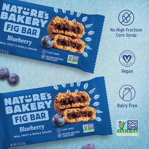 Generic - Nature’s Bakery Barras de Figo Integral de Trigo Integral, Pack de Variedade de 7 Sabores de Barras de Figo de Trigo Integral Moído (14 UNIDADES) TODOS os 7 Sabores incluindo: Brownie de Mirtilo, Framboesa, Original, Pêssego, Maçã