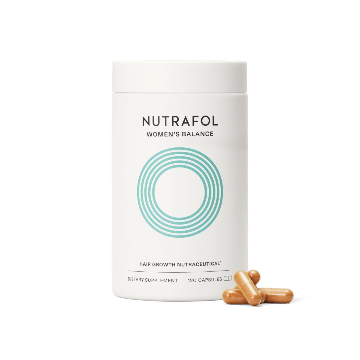 Women’s Balance: Crescimento Capilar para Mulheres 45+ – Cabelos Mais Espessos e Cobertura do Couro Cabeludo – 1 Mês – 30g - Nutrafol