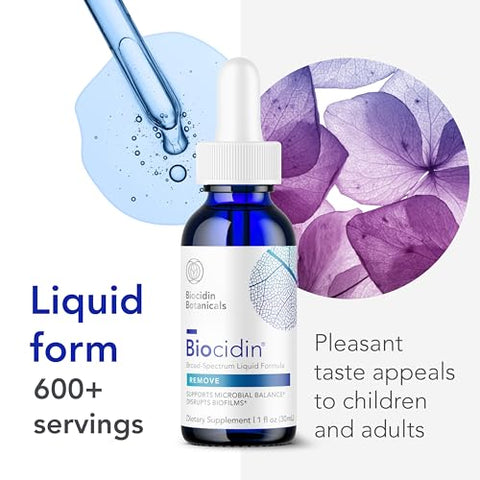 Bio-Botanical Research - Fórmula Líquida Biocidin – Processo de Limpeza Intestinal – Marca Biocidin