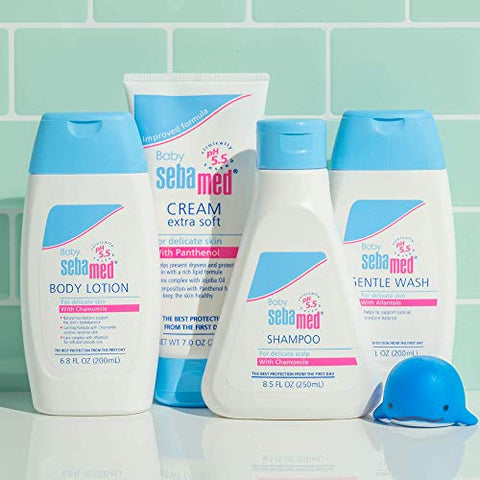 Creme Facial Protetor SEBAMED Baby Ultra Suave Hidratante para Pele Delicada (50mL)