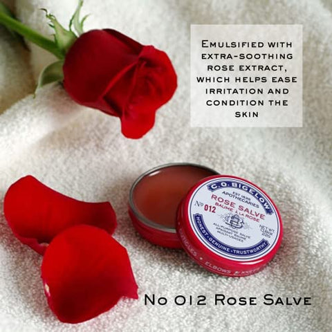 C. O. Bigelow - C.O. Bigelow Bálsamo Labial em Lata, Pack com 3 Unidades de Salva-Rosas para Lábios Ressecados  C.O. Bigelow