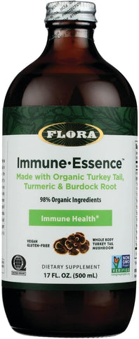 Health Flor-Essence com Turkey Tail – Fórmula Natural para Saúde e Bem-Estar | 100% Orgânico | 500ml - Flora