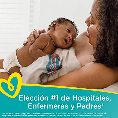 Fraldas Pampers Swaddlers Tamanho N 20 Unidades Pacote de 2 (Total de 40 Fraldas)