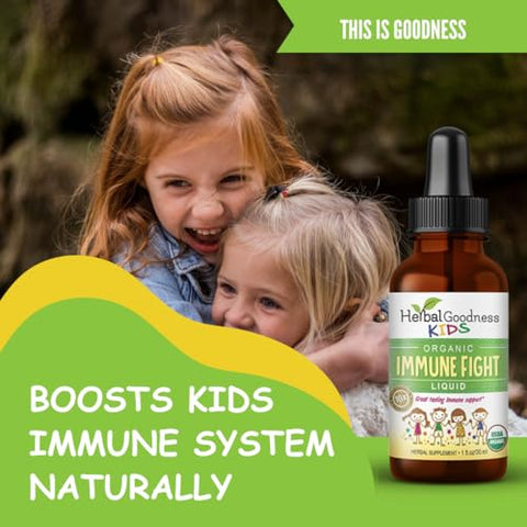 Herbal Papaya - Kids Immune Support 30ml with Ashwagandha and Turmeric Herbal Supplements – Natural Kids Immune Booster Drops for Wellness – Non-GMO – Made in Brazil