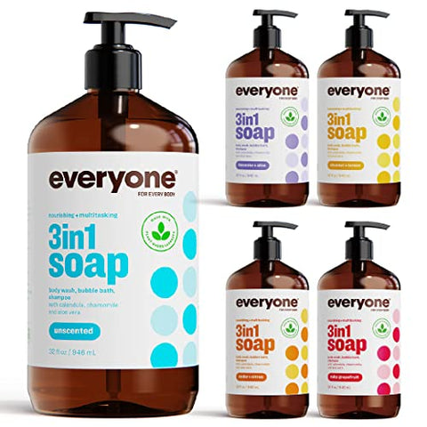 everyone for every body - Sabonete 3 em 1 Everyone for Every Body – Coco Limão, 946 ml (32 fl oz)