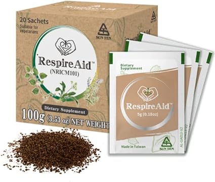 Sun Ten - SUNTEN RespireAid™ Limpeza Pulmonar Natural – Fórmula Exclusiva – 100% Eficiente