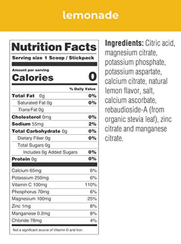 Nova Fórmula Limonada (20 Sachês) Peso Líquido 70g - Ultima Replenisher