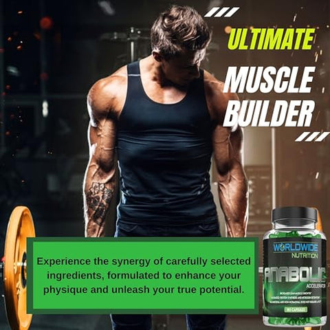 Anabolic Accelerator – Suplemento Vitamínico para Potencializar o Crescimento e a Força – Marca em Destaque - Worldwide Nutrition