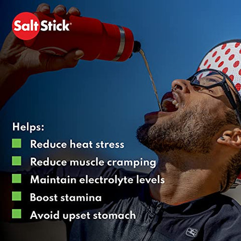 DrinkMix Pó de Eletrólitos Sem Açúcar | Mistura de Bebida de Eletrólitos Zero Açúcar para Hidratação | Sem Adoçantes Artificiais | Limão Lima | 40 Porções - SaltStick