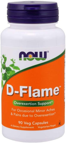 NOW Foods - Now Foods D-Flame 90 Vcaps – Alívio Natural da Inflamação – 90 Cápsulas