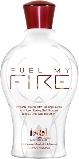 Devoted Creations - Bronzeador Black Bronzing Lotion 12.25oz – Potencialize seu bronzeado com o Fuel My Fire – 350ml