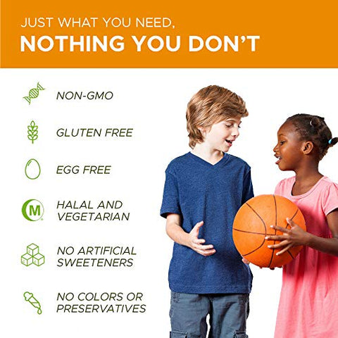 Halal Kids Multivitamina Mastigável: Vitaminas Essenciais para Imunidade e Ossos – Marca Noor Vitamins - Noor Vitamins