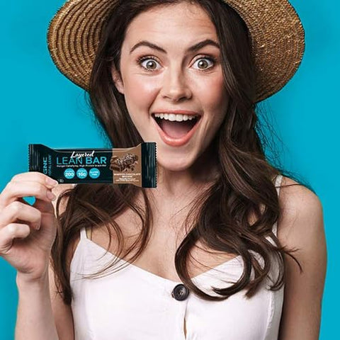 Total Lean Bar Camada de Proteína – Massa de Biscoito (9 Barras) - GNC