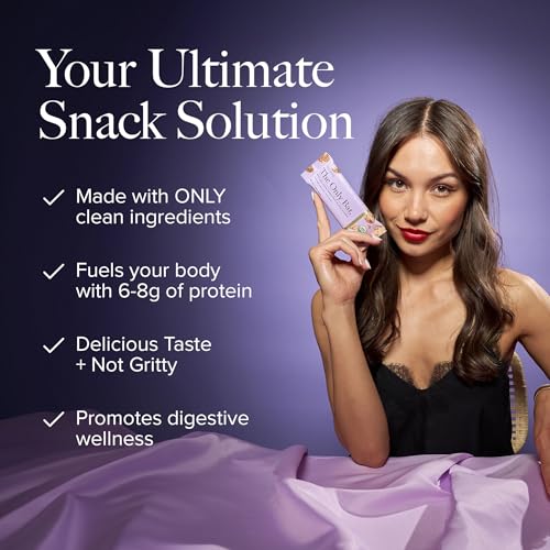 Barra de Lanche Vegana | Massa de Biscoito com Gotas de Chocolate | Pack com 12 Unidades | 5g de Proteína | Orgânica e Vegana | Única Barra | Livre de Laticínios, Soja e Glúten | Embalagem Individual - Truvani