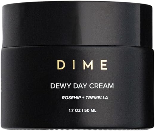 Dime - Creme Hidratante Facial Matinal DIME Beauty com Óleo de Rosa Mosqueta e Cogumelo da Neve, 50 ml
