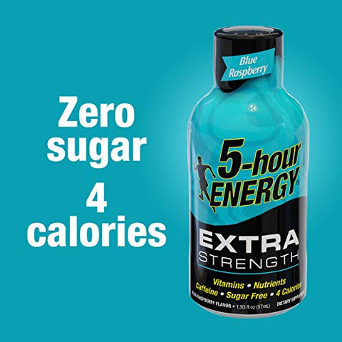 Shot Uva Extra Forte 1,93 Onça (54,7 g) – Embalagem com 24 Unidades - 5-hour ENERGY