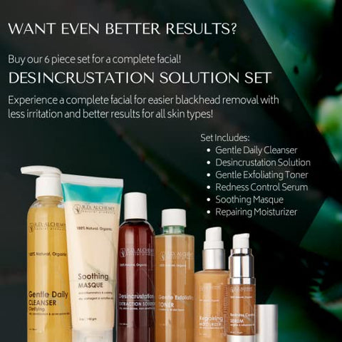 R.D. ALCHEMY - RD ALCHEMY – Solução Desincrustante/Fluido Descamante para suavizar e abrir os poros, remover cravos e facilitar extrações. Perfeito para Esteticistas ou uso doméstico