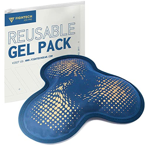FIGHTECH - Gel Reutilizável Quente e Frio para Ombro, Manguito Rotador, Joelho, Costas, Cabeça, Olhos, Cotovelo, Quadril – Prova de Vazamento Pós-Cirurgia Aquecimento
