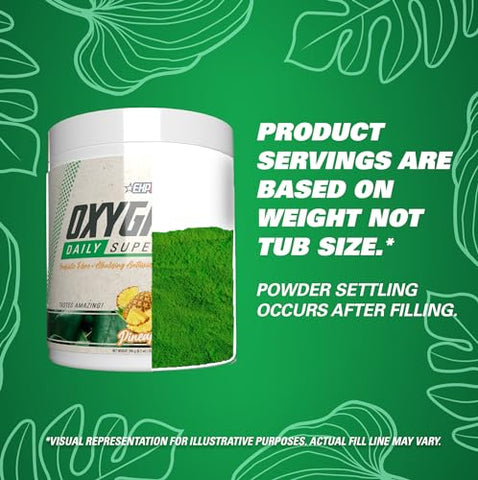 OxyGreens Pó de Super Greens – Spirulina | 100g - EHP Labs