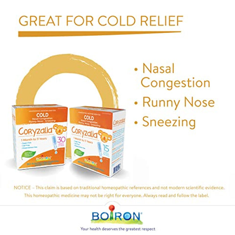 Coryzalia Cold 30 D – Alívio para Resfriados – 30 ML - Boiron