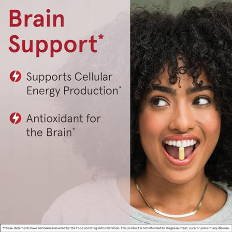 Acetyl L-Carnitine 500 mg – Suporte de Aminoácidos para a Saúde Cerebral e Antioxidantes – 120 Cápsulas Vegetarianas – Fornecimento de 120 Dias - Jarrow Formulas