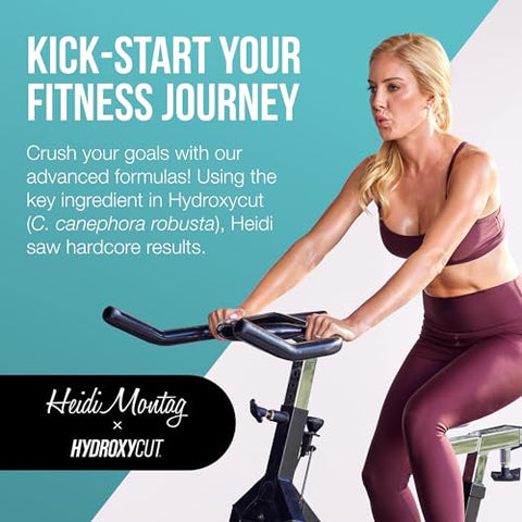 Advanced – 60 Cápsulas Líquidas de Liberação Rápida – Queima Calórica Termogênica, Energia Máxima – para Mulheres - Hydroxycut