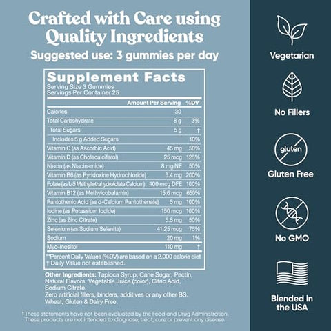 Eu Natural - Conception for Her Gummies – Fertilidade Feminina com Myo Inositol e Folate | Marca