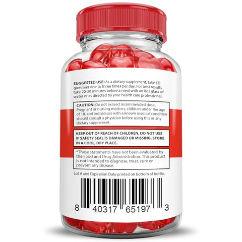 Justified Laboratories - (2 Pacotes) Gomas Rapid Lean Keto ACV Extreme 2000MG – Gomas Rapid Lean Keto de Vinagre de Maçã Formuladas com Suco de Romã e Beterraba em Pó B12 Vegan Non GMO 120 Gomas