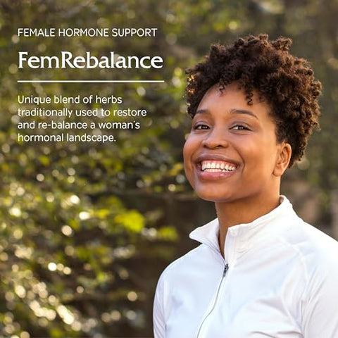 FemRebalance: Suporte ao Equilíbrio Hormonal para Mulheres, Vegano, 60 Cápsulas - Vitanica