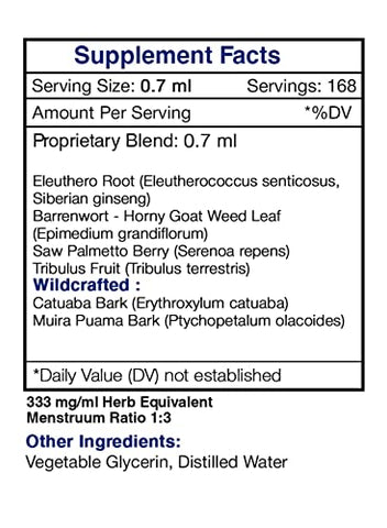 Secrets of the Tribe - Segredos da Tribo – Guerreiro Tribal, Extrato Líquido Sem Álcool, Força/Vitalidade Masculina (118 ml)