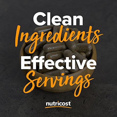 Cápsulas de Noni 500mg 240 Cápsulas – Certificado CCOF, Feito com Noni Orgânico, Livre de Transgênicos e Glúten - Nutricost