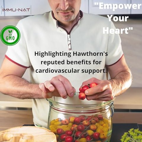 Immu-nat - Hawthorn Berry Líquido (250ml) – Cardiovascular