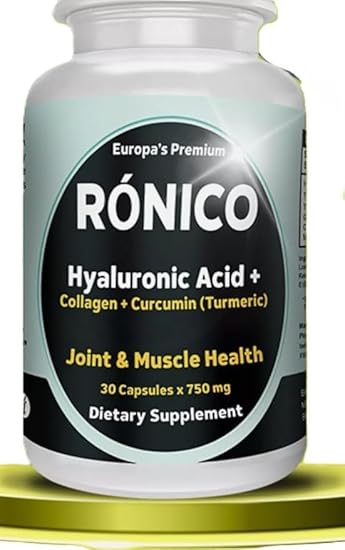Generic - Suplemento Ácido Hialurônico 850mg, 30 Cápsulas (30 Dias), Contribui para a Lubrificação das Articulações, para Articulações Saudáveis