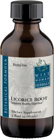 Extrato Sólido de Raiz de Alcaçuz – 60 ml – Extrato Líquido 4:1 Extra Forte – Livre de Álcool – Suporta a Digestão Saudável - Wise Woman Herbals