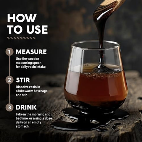 NUTRAHARMONY - Shilajit Puro do Himalaia | Testado em Laboratório nos EUA | Shilajit Natural para Homens | Marca Shilajit Pure antes do texto