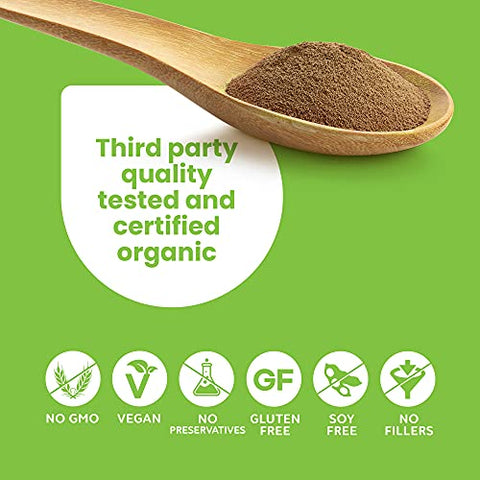 Purity Natural Beauty - He Shou Wu Orgânico Certificado – Grande Embalagem de 5oz (150ml) de Extrato Concentrado 30:1 de Fo-ti Orgânico – Extrato de Foti Orgânico – Fo-ti He Shou Wu Orgânico (Pacote com 2 – 10 Gramas)