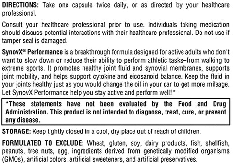SynovX Performance – Melhore sua mobilidade articular e mantenha-se ativo - XYMOGEN