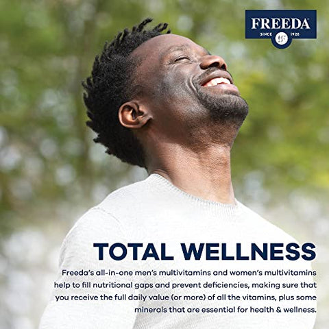 Multivitamina – SCD Multivitamina – Kosher Suplementos de Vitaminas para a Saúde da Mulher – Vitaminas Masculinas para a Saúde dos Homens – Multivitaminas para Homens - FREEDA