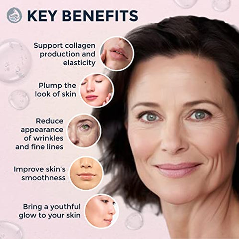 Foxbrim Naturals - Soro Peptídeo de Colágeno para o Rosto – Soro Facial Anti-Envelhecimento, Firmeza, Levantamento e Hidratação