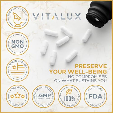 EPN Supplements - VITALUX || Suplemento Potencializador Masculino para Ereção – Aumente sua Performance!