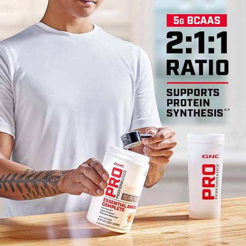 Pro Performance Amino Complete Morango Banana 450g – Suporte para Recuperação Muscular - GNC