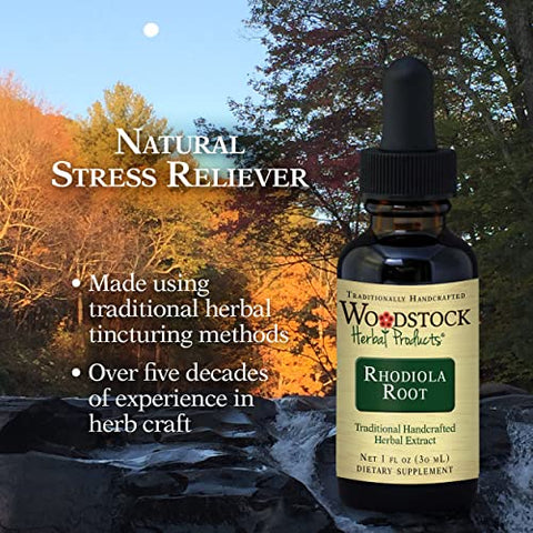 Raiz de Rhodiola, 30 ml – Energia Natural - WOODSTOCK HERBAL PRODUCTS